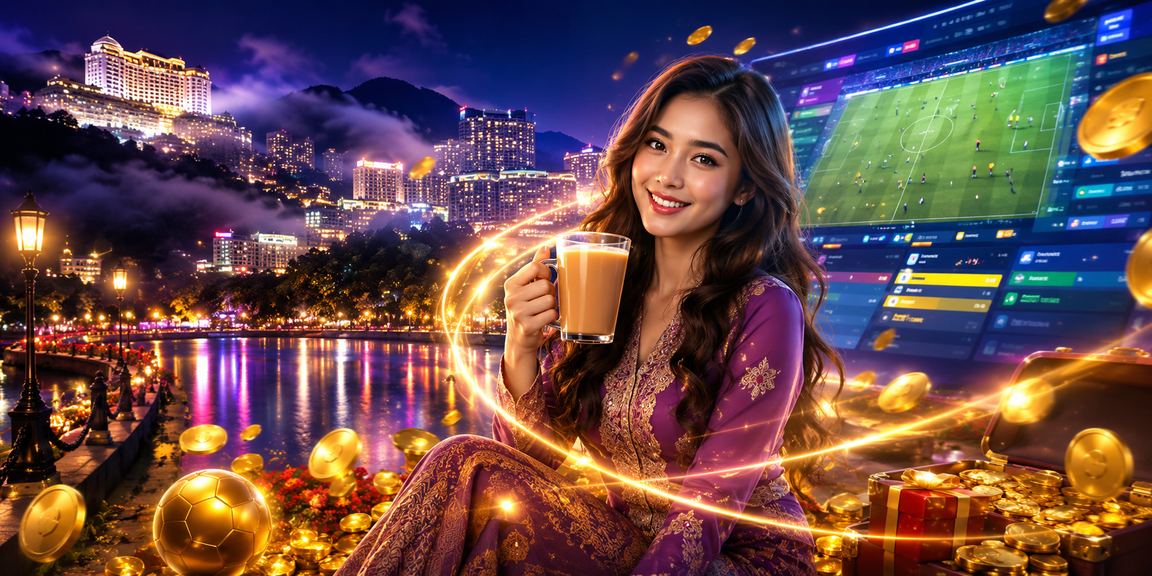 Skrin deposit dan pengurusan akaun pertaruhan di Genting Highlands
